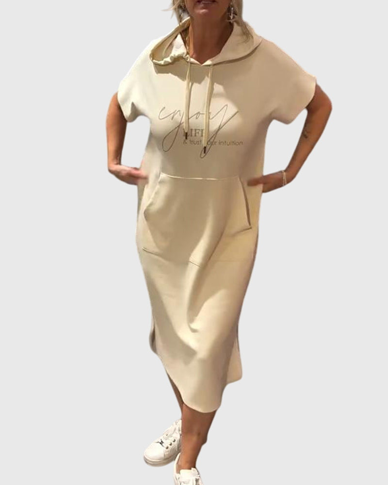 Sloane | Relaxed Hooded Everyday Comfort Dress