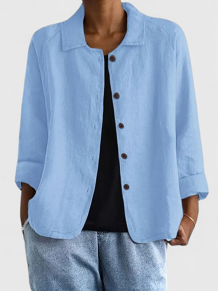 Evelyn | Classic Cotton Light Top