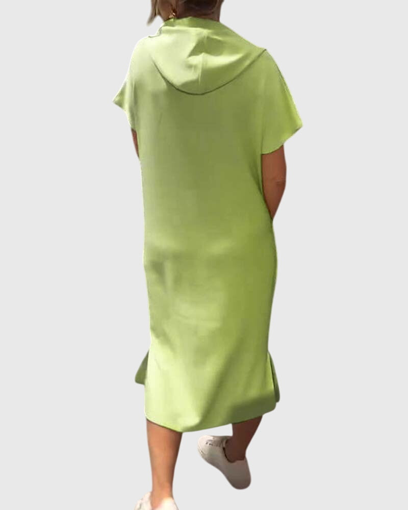 Sloane | Relaxed Hooded Everyday Comfort Dress