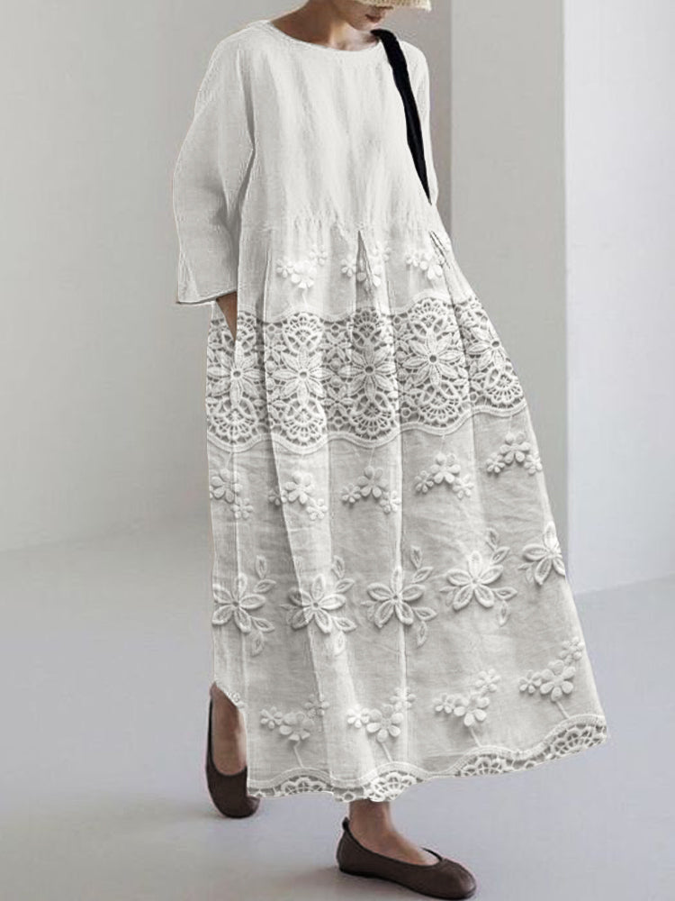 Raeven | Lace Printed Dress