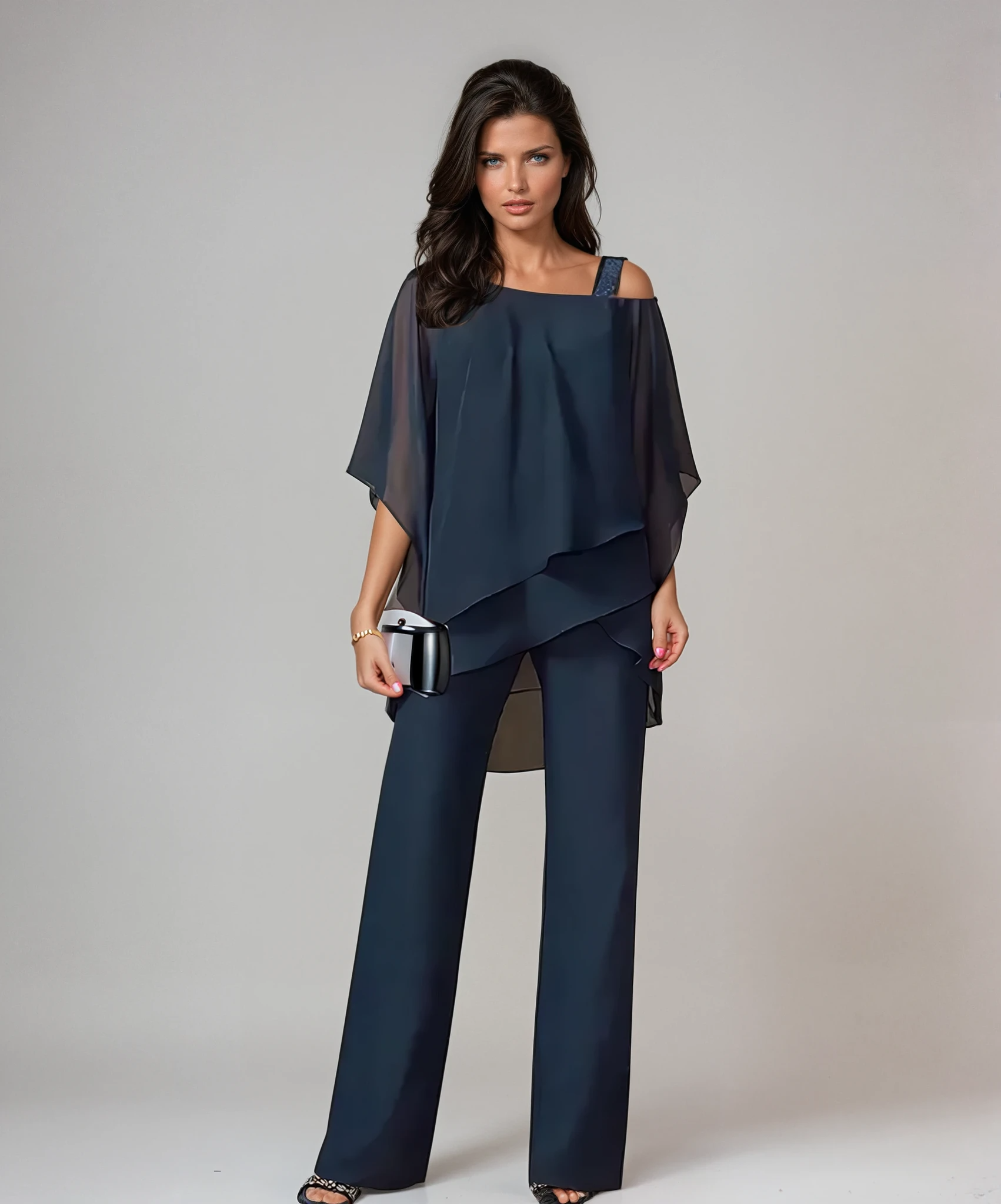 Lorenzo | Graceful Layered Elegance Two Piece