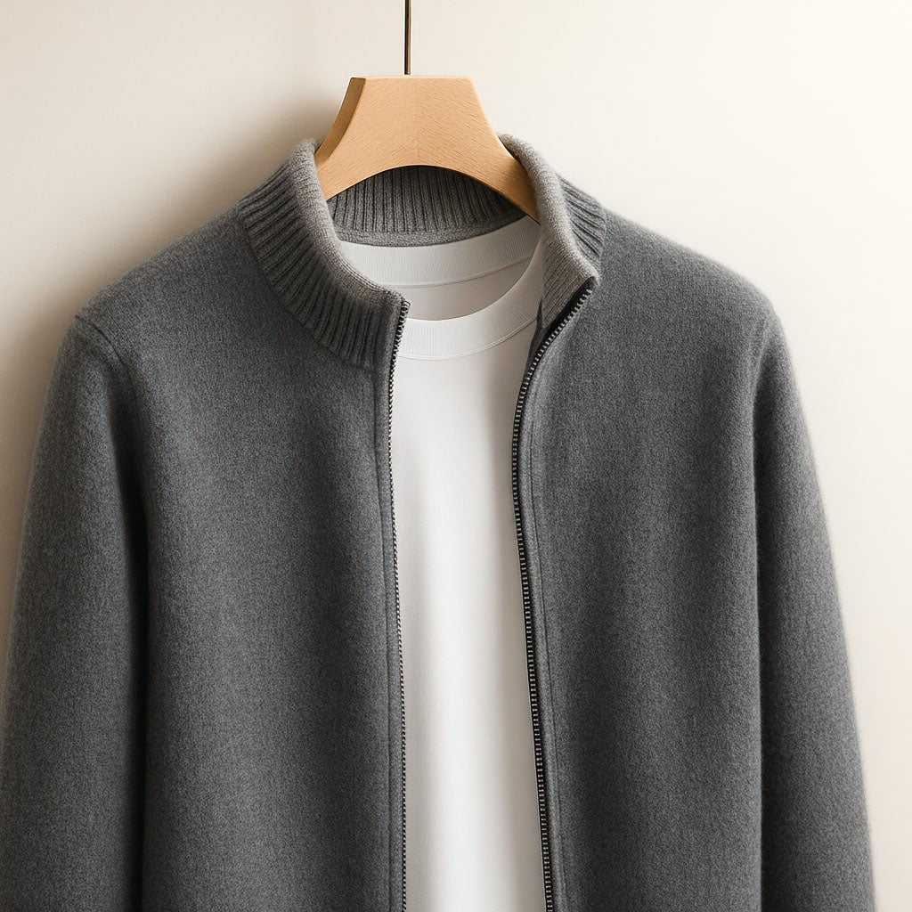 Refined Everyday Zip Jacket